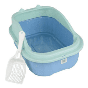 Cat Shape Cat Litter Tray with Scooper