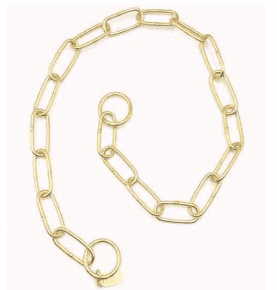 24 Inch Brass GSD Chain