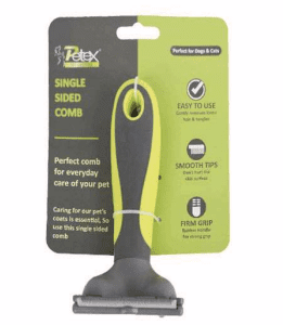 Petex Deshedding Comb Size