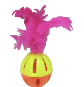 Cat Feather Ball