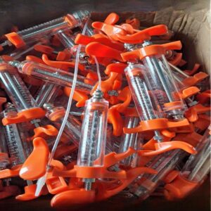 Imported Syringe (20 ml) +2pc Tube combo