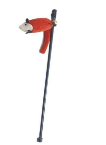 Cat Playing Rod Mouse