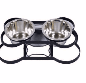 Bone Shape Metal Double Dinner