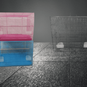 Imported Fancy Cage with Side Door (L-2''/W-1.5"/H-1.5")