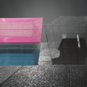 Imported Fancy Cage with Side Door (L-2.5''/W-1.5"/H-1.5")