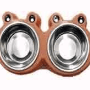 Plastic Puppy Dinner Set Small