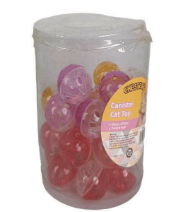 Canister Cat Toy Ball
